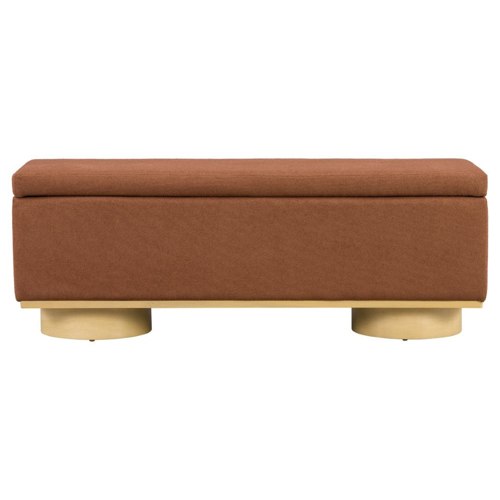 English Elm Modern Upholstered Storage Bench with Lift Top Hidden Compartment for Bedroom Entryway N772P436596D