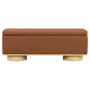 English Elm Modern Upholstered Storage Bench with Lift Top Hidden Compartment for Bedroom Entryway N772P436596D