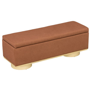 English Elm Modern Upholstered Storage Bench with Lift Top Hidden Compartment for Bedroom Entryway N772P436596D
