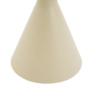 English Elm 24"h Magnesium Oxide Column Pedestal Stand for Outdoor Patios Gardens and Indoor Accent Beige N772P443493B