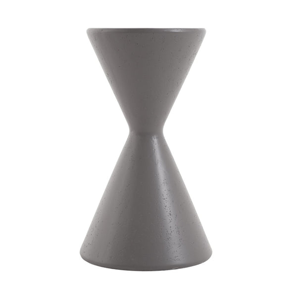 English Elm 24"h Magnesium Oxide Column Pedestal Stand for Outdoor Patios Gardens and Indoor Accent Gray N772P443493G