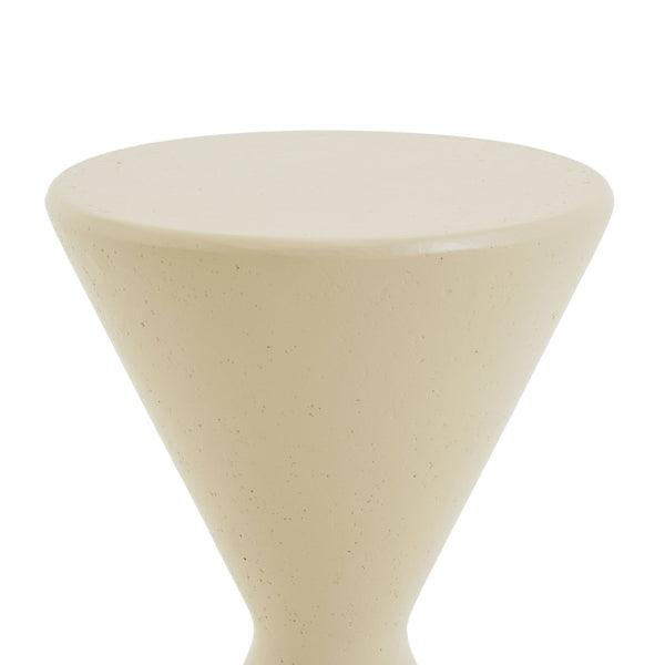 English Elm 22.3"h Magnesium Oxide Column Pedestal Plant Stand Concrete Look Patio Decor N772P443494B