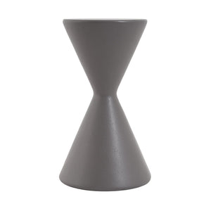 English Elm 18.3"h Gray Magnesium Oxide Column Pedestal Plant Stand for Patio Garden Decor N772P443495G