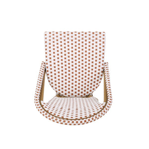 English Elm Outdoor Woven PE Rattan Bistro Chair Set of 2 for Patio Balcony or Garden N772P451638R