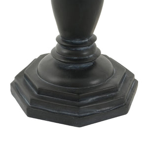 English Elm Outdoor MGO Umbrella Base Side Table with Sand Fill Weighted Antique Black Finish N772P522121A