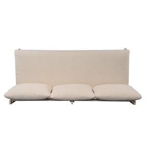 English Elm Outdoor Acacia Wood 5 Seat Patio Chat Set with Foam Cushions for Backyard Lounging N773OC00178S