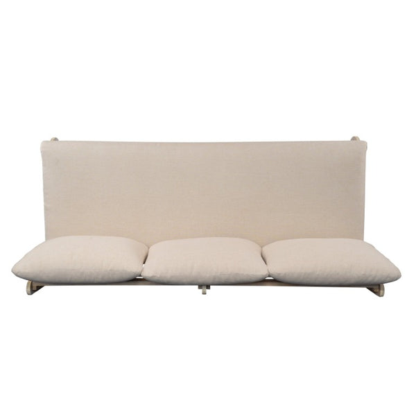 English Elm Outdoor Acacia Wood 5 Seat Patio Chat Set with Foam Cushions for Backyard Lounging N773OC00178S