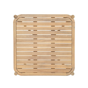 English Elm Casper Outdoor Acacia Hardwood Coffee Table with Slatted Top and Teak Finish N773P354754L