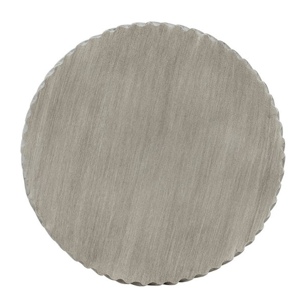 English Elm Outdoor MGO Concrete Hourglass Side Table with Spiral Texture for Patio or Garden N773P365354G