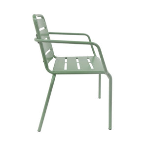 English Elm Verve Outdoor Iron Bistro Set 3 Piece Round Cafe Table Ergonomic Patio Chairs Garden N773P468900G