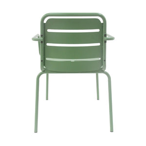 English Elm Verve Outdoor Iron Bistro Set 3 Piece Round Cafe Table Ergonomic Patio Chairs Garden N773P468900G