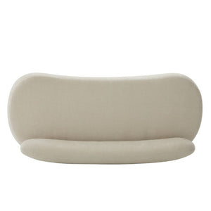 English Elm Lunara Sculptural Chenille Sofa with Oval Back and Deep Seat for Modern Living Rooms N773P469354B