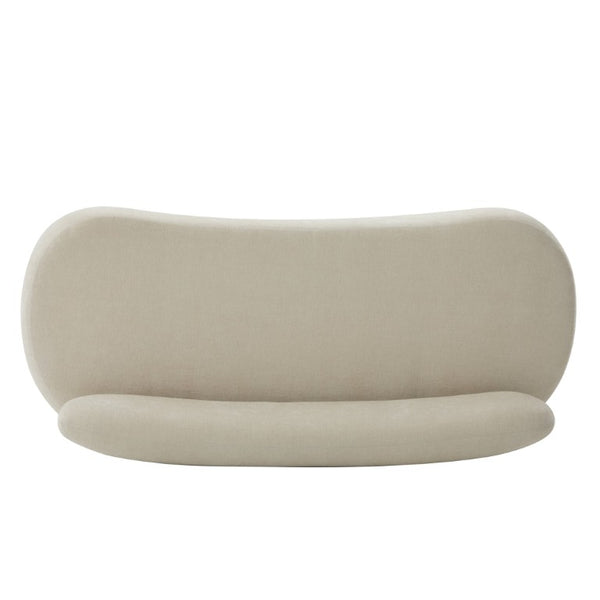 English Elm Lunara Sculptural Chenille Sofa with Oval Back and Deep Seat for Modern Living Rooms N773P469354B
