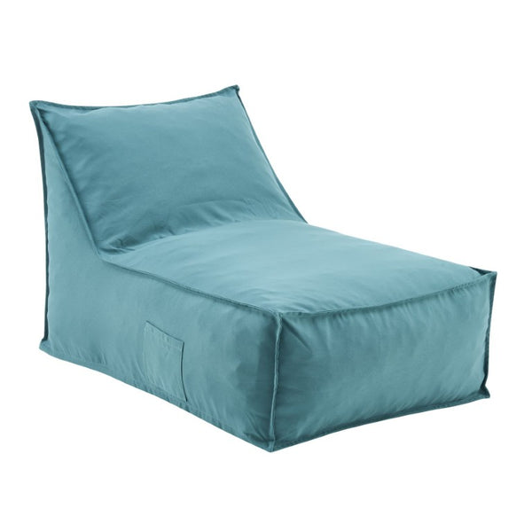 English Elm Perry Outdoor Bean Bag Lounge Chair Olefin Fabric Foam Fill Patio Relaxation Seat N775P265564T