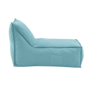 English Elm Perry Outdoor Bean Bag Lounge Chair Olefin Fabric Foam Fill Patio Relaxation Seat N775P265564T