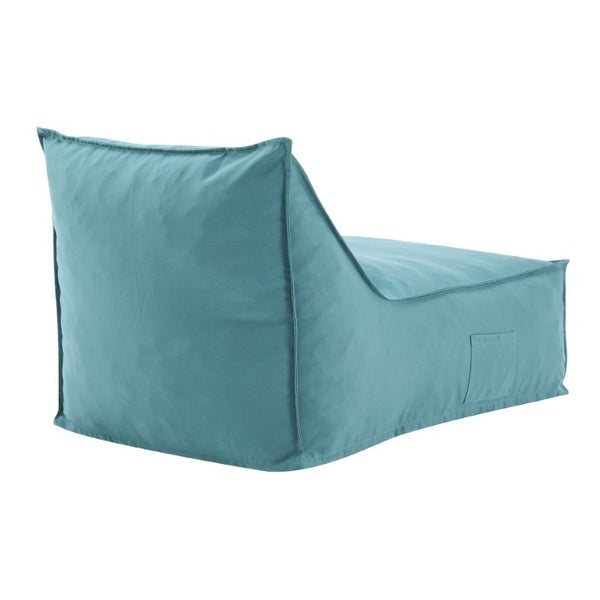 English Elm Perry Outdoor Bean Bag Lounge Chair Olefin Fabric Foam Fill Patio Relaxation Seat N775P265564T