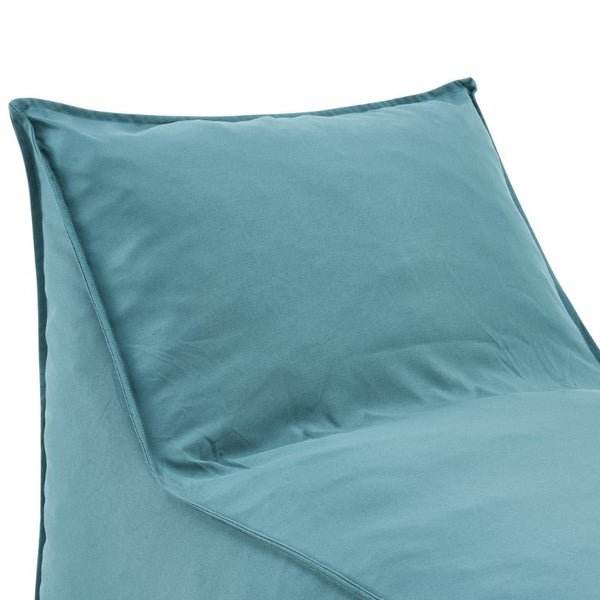 English Elm Perry Outdoor Bean Bag Lounge Chair Olefin Fabric Foam Fill Patio Relaxation Seat N775P265564T