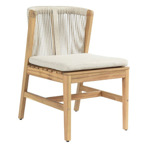 English Elm Louie Outdoor Acacia Wood 9 Piece Dining Set with Hand Woven Rope Chairs for Patios N775P395136B-8_N775P367562G