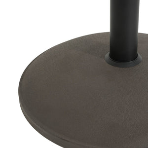 English Elm Ander Outdoor Round Umbrella Base with Concrete Core and Uv Resistant Resin Shell Brown N775P407222A