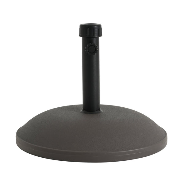 English Elm Ander Outdoor 68 Pound Round Umbrella Base Concrete Fill Resin Weather Resistant N775P407226A