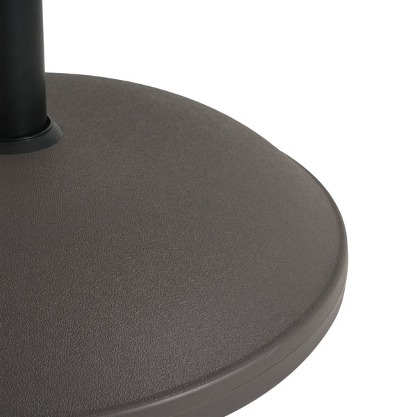 English Elm Ander Outdoor 68 Pound Round Umbrella Base Concrete Fill Resin Weather Resistant N775P407226A