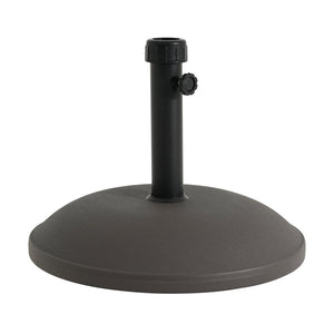 English Elm Ander Outdoor 68 Pound Round Umbrella Base Concrete Fill Resin Weather Resistant N775P407226A