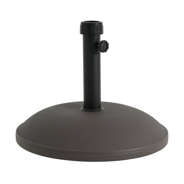 English Elm Ander Outdoor 68 Pound Round Umbrella Base Concrete Fill Resin Weather Resistant N775P407226A