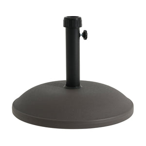 English Elm Ander Outdoor 68 Pound Round Umbrella Base Concrete Fill Resin Weather Resistant N775P407226A