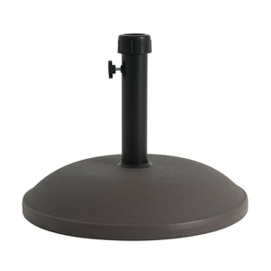 English Elm Ander Outdoor 68 Pound Round Umbrella Base Concrete Fill Resin Weather Resistant N775P407226A