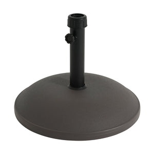 English Elm Ander Outdoor 68 Pound Round Umbrella Base Concrete Fill Resin Weather Resistant N775P407226A