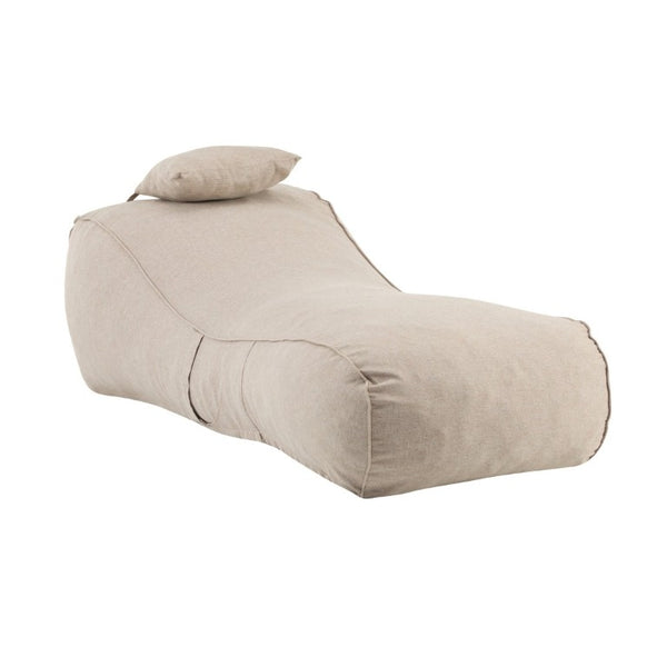 English Elm Lemoore Outdoor Bean Bag Chaise with Shredded Foam Fill and Weather Resistant Fabric N775P493022B