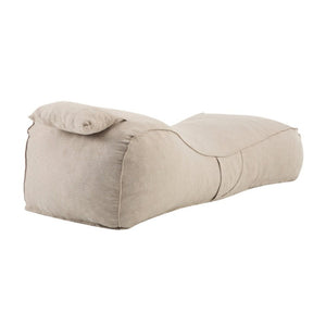English Elm Lemoore Outdoor Bean Bag Chaise with Shredded Foam Fill and Weather Resistant Fabric N775P493022B