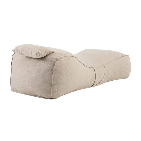 English Elm Lemoore Outdoor Bean Bag Chaise with Shredded Foam Fill and Weather Resistant Fabric N775P493022B