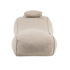 English Elm Lemoore Outdoor Bean Bag Chaise with Shredded Foam Fill and Weather Resistant Fabric N775P493022B