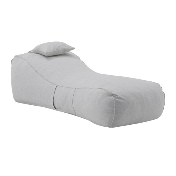 English Elm Lemoore Outdoor Bean Bag Lounge Chair with Memory Foam Headrest and UV Resistant Cover N775P493022G