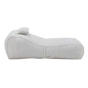 English Elm Lemoore Outdoor Bean Bag Lounge Chair with Memory Foam Headrest and UV Resistant Cover N775P493022G