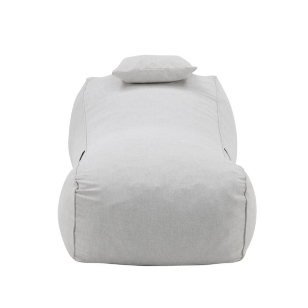 English Elm Lemoore Outdoor Bean Bag Lounge Chair with Memory Foam Headrest and UV Resistant Cover N775P493022G