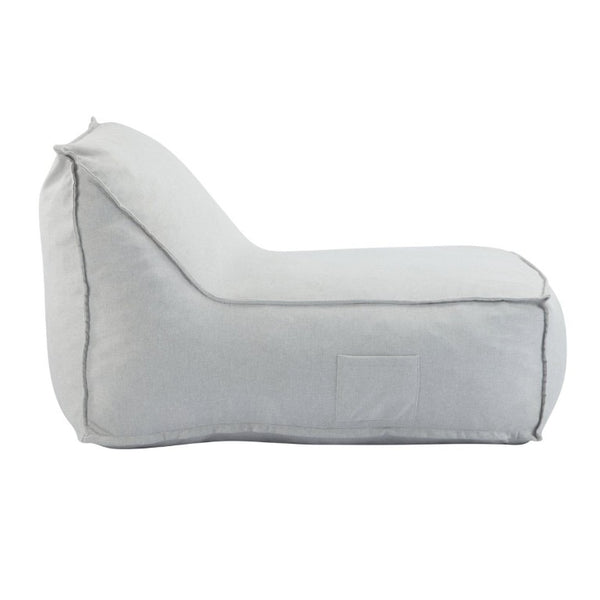 English Elm Perry Outdoor Bean Bag Lounge Chair Water Repellent Foam Fill Patio Backyard Seat N775P493025G