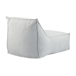 English Elm Perry Outdoor Bean Bag Lounge Chair Water Repellent Foam Fill Patio Backyard Seat N775P493025G