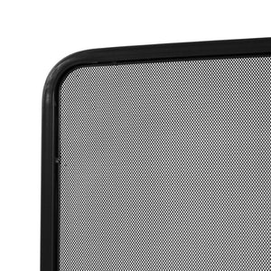 English Elm Freestanding Matte Black Iron Mesh Fireplace Screen Modern Farmhouse Spark Guard N775P528793B