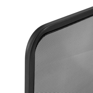 English Elm Black Iron Mesh Fireplace Screen Freestanding Spark Guard for Modern Farmhouse Hearth N775P528961B