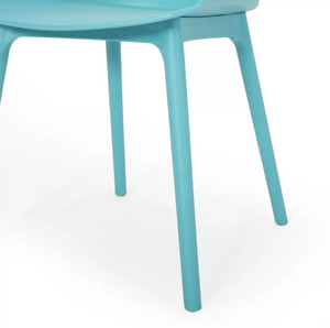 English Elm Dahlia Outdoor Polypropylene Arm Chair Set of 4 Uv Resistant Slat Back Patio Seating N776P243705T