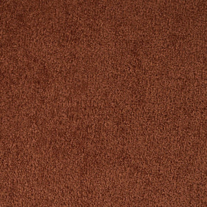 English Elm Upholstered Velvet Accent Chair with Rubberwood Legs Spring Cushion Living Room Seat Burnt Orange,Natural N776P268327R