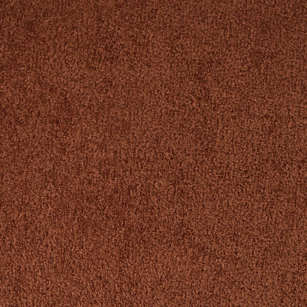 English Elm Upholstered Velvet Accent Chair with Rubberwood Legs Spring Cushion Living Room Seat Burnt Orange,Natural N776P268327R