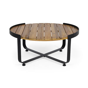 English Elm 4-Person Outdoor Wicker Conversation Set with All-Weather Cushions for Patio Lounging Grey Metal N776P271809L-2_69567.00