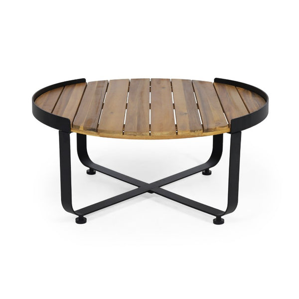 English Elm 4-Person Outdoor Wicker Conversation Set with All-Weather Cushions for Patio Lounging Grey Metal N776P271809L-2_69567.00