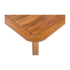 English Elm Patio 7 Piece Acacia Wood and Cast Aluminum Outdoor Dining Set for Six Guests N776P381164B_6_N776P381093T