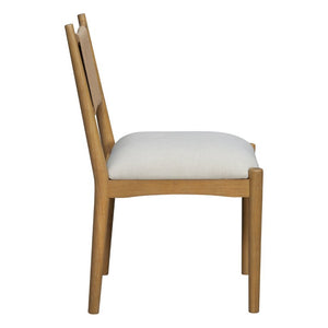 English Elm Will 7 Piece Farmhouse Dining Set with Rubberwood Trestle Table and Woven Back Chairs Beige, Light Brown, Natural N776P385751B-3_N776P490237N