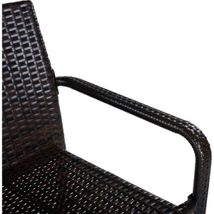 English Elm Outdoor Acacia Wood and Wicker Patio Dining Set Seating Six for Al Fresco Meals N776P387626T_N776P496437D-3