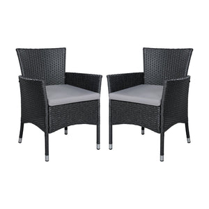 English Elm Malta Stainless Steel Dining Chair Set Modernist Tubular Frame for Contemporary Spaces Grey N776P402144G